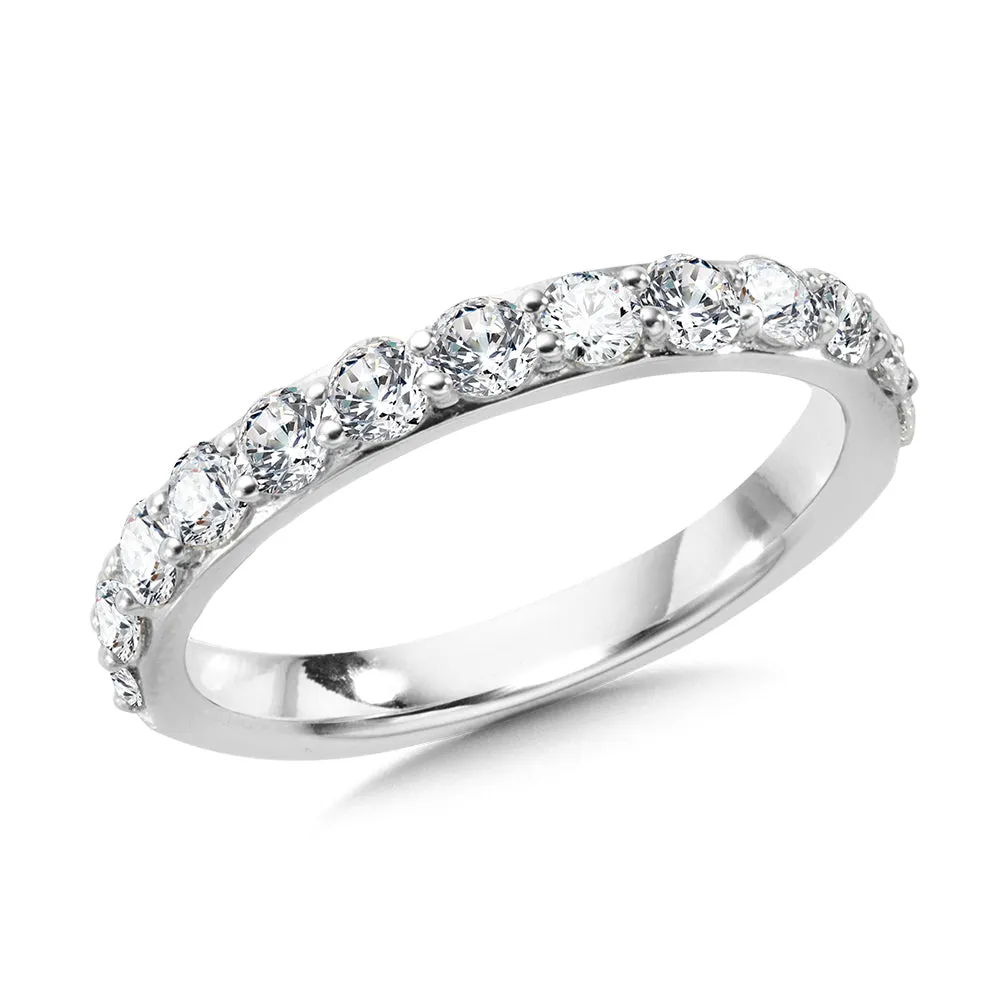 13-Stone Prong-Set Diamond Wedding Band (1.00 ctw)