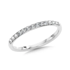 13-Stone Prong-Set Diamond Wedding Band (1/7 ctw)