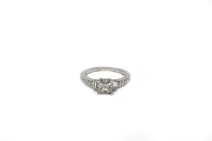 1.40ctw Princess Cut Engagement Ring