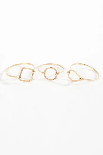 14K Gold Pinky Knuckle Rings