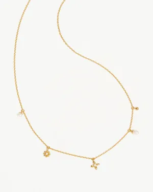 18k Gold Vermeil Live in Peace Choker