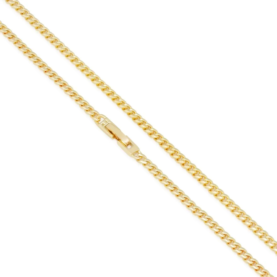 3mm Miami Cuban Link Chain Choker Set