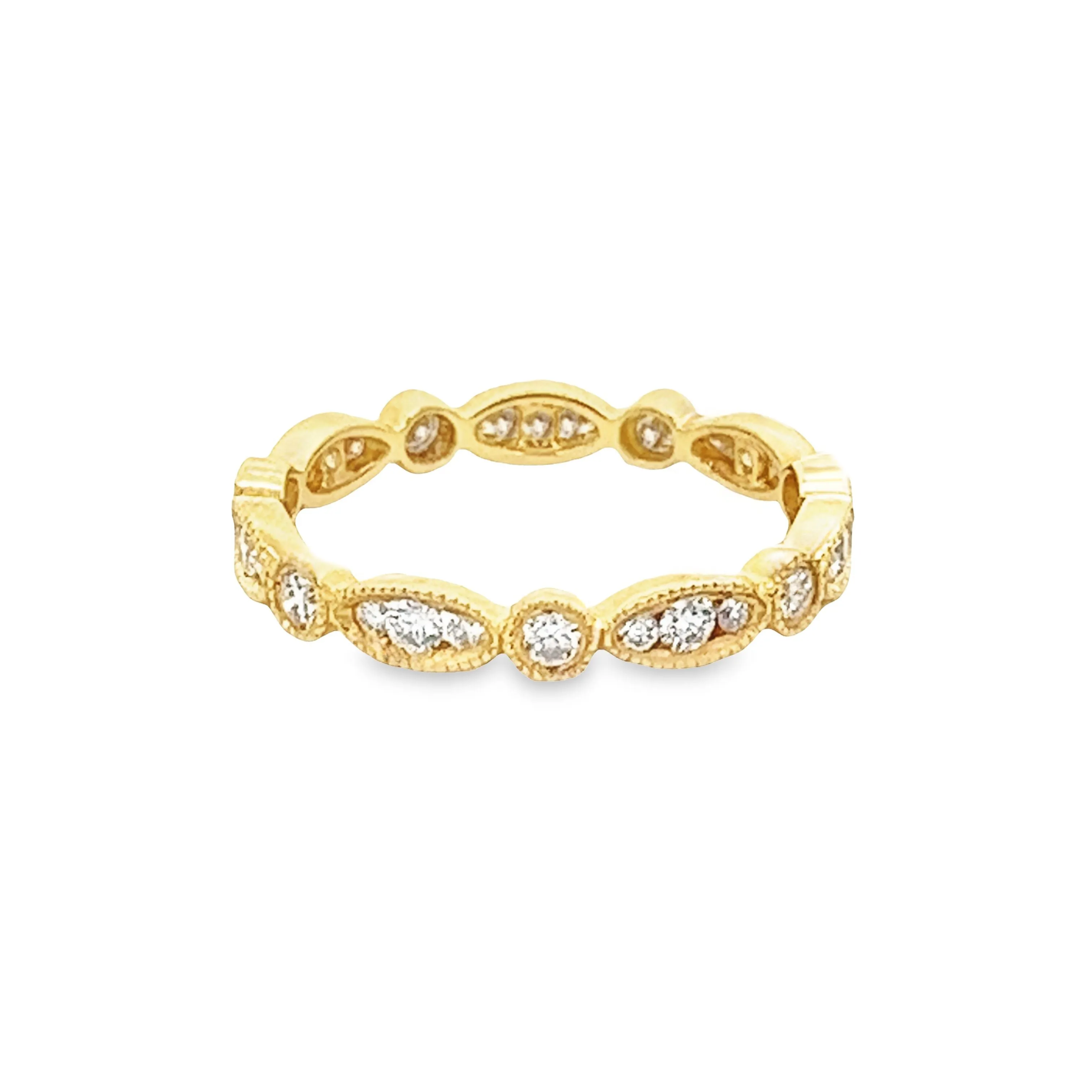 .51ct 18k Yellow Gold Diamond Eternity Band