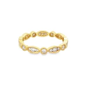 .51ct 18k Yellow Gold Diamond Eternity Band