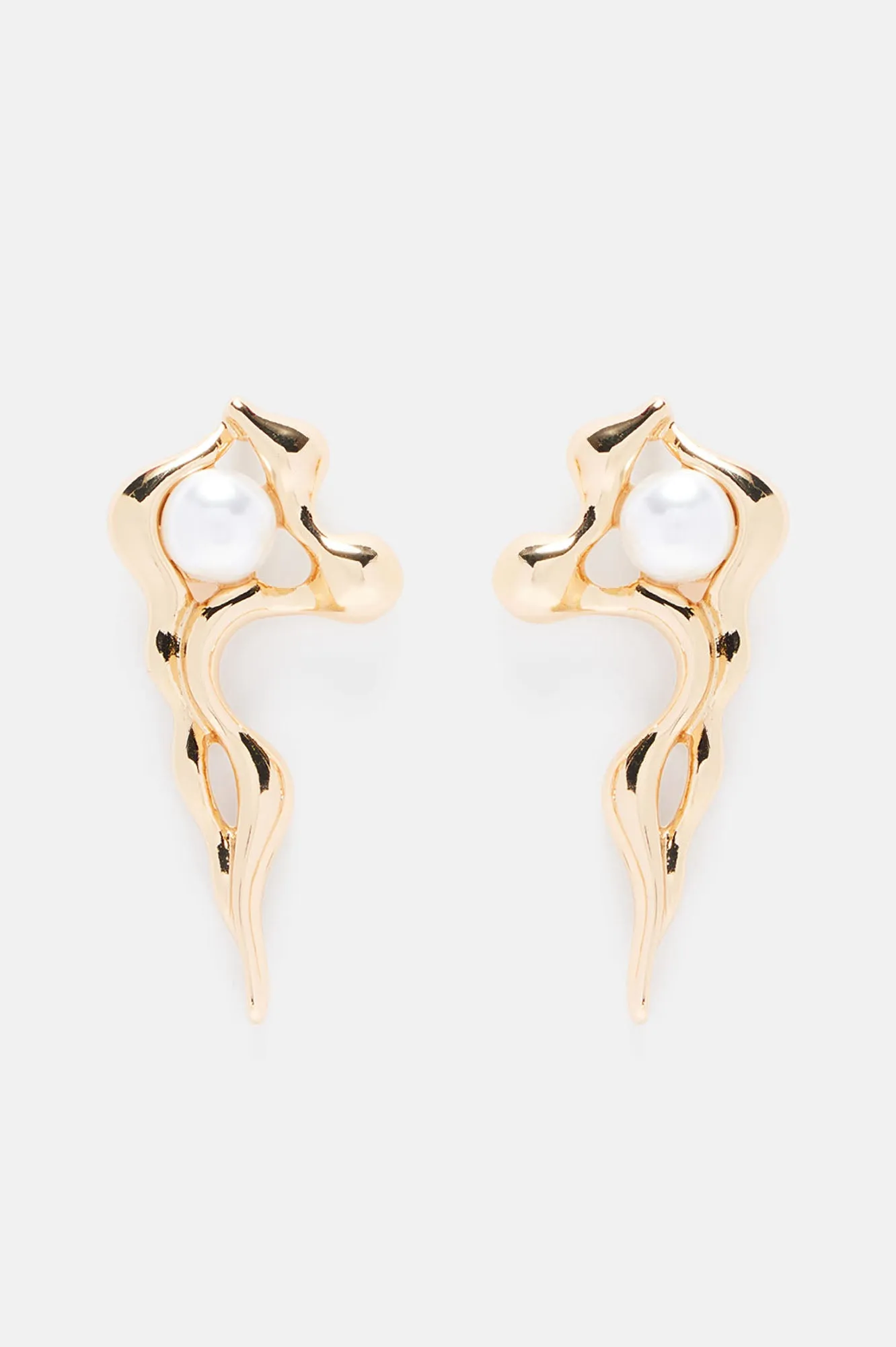 Always On The Move Earrings - Gold