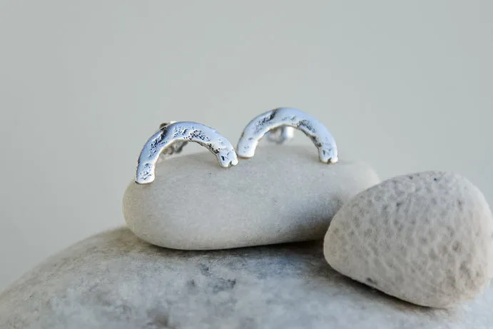 Arch Studs Silver