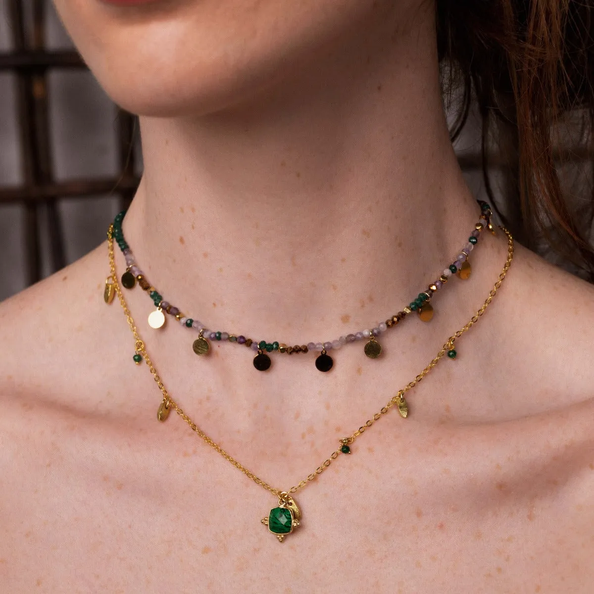 Asia Malachite Necklace