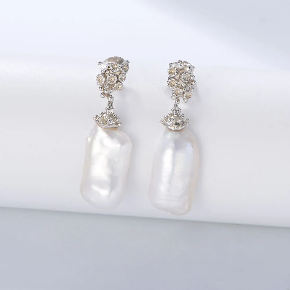 Baroque Pearl Earrings