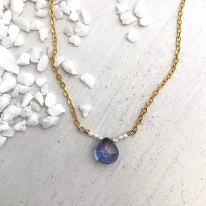 Blue Mystic Gemstone Necklace