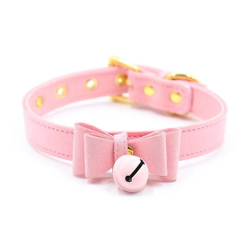 Bow & Bell Kitten Collar