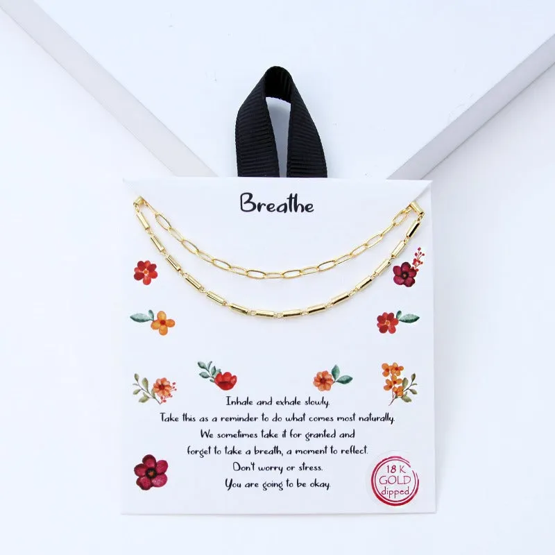 Breathe Necklace