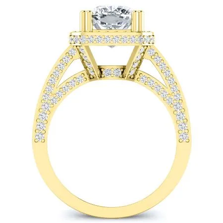 Buttercup - GIA Natural Cushion Diamond Engagement Ring