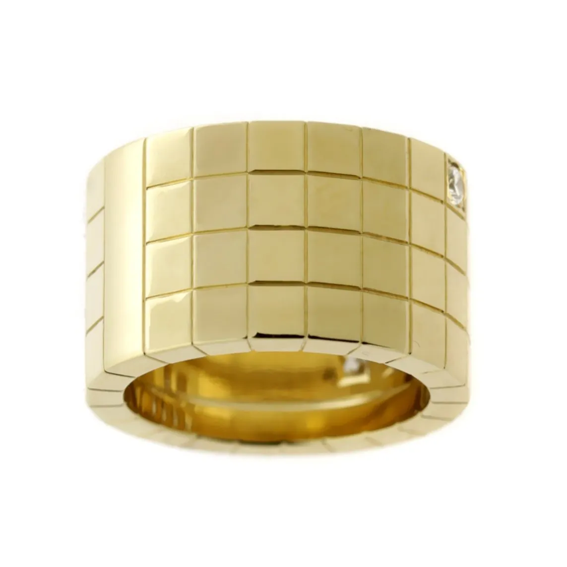 Cartier Lanieres Diamond Gold Ring