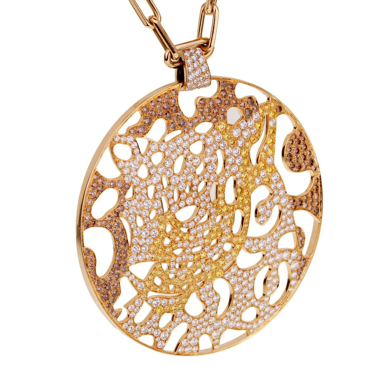 Cartier Panthere Openwork Limited Edition Gold Necklace