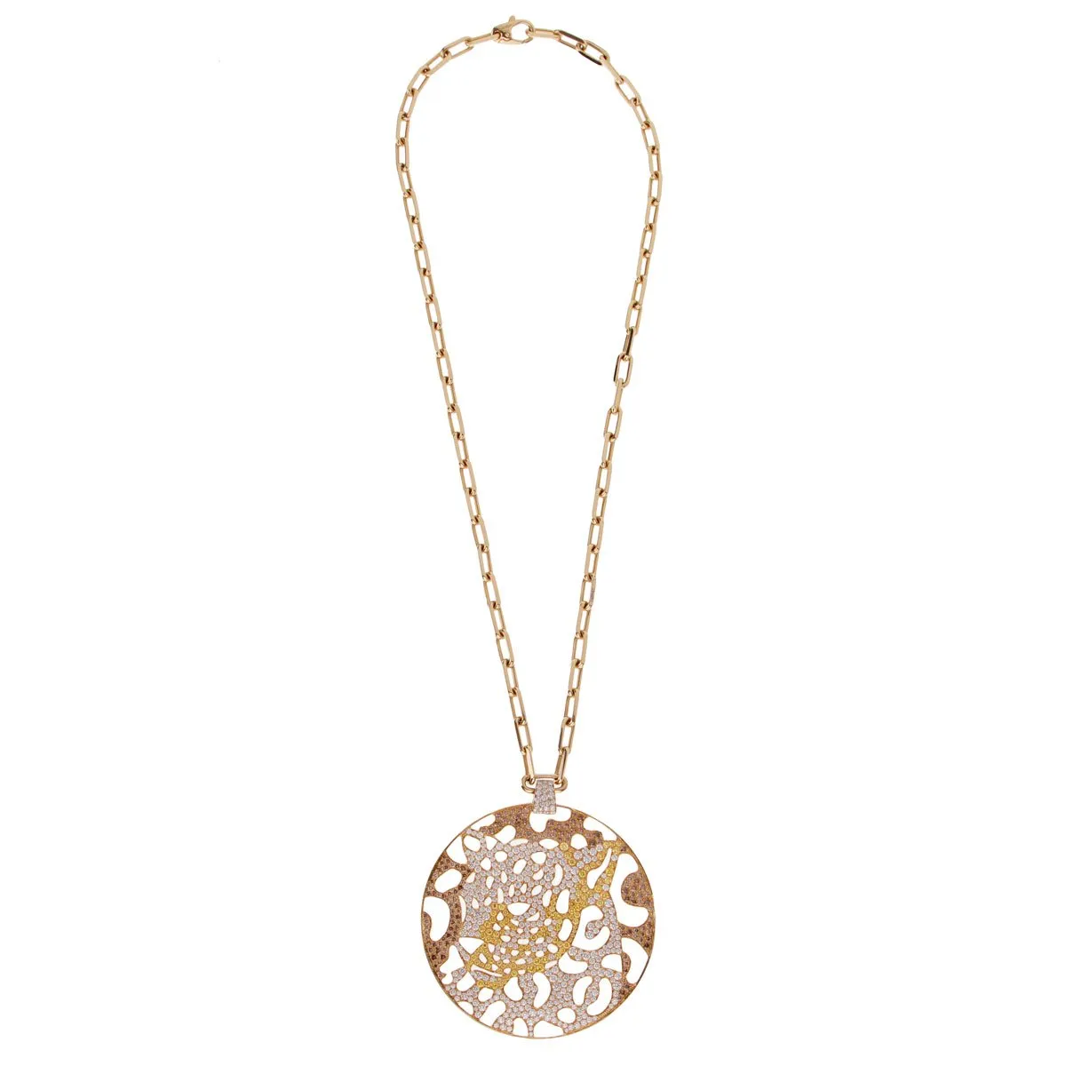 Cartier Panthere Openwork Limited Edition Gold Necklace