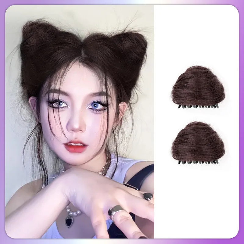 Cat Ear Fluffy Wig   Necklace  KF82952