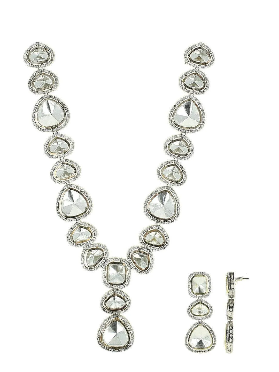 Classic Polki Necklace Set