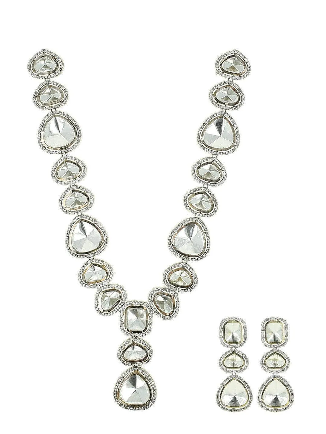 Classic Polki Necklace Set