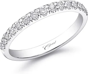 Coast Pave Diamond Wedding Band