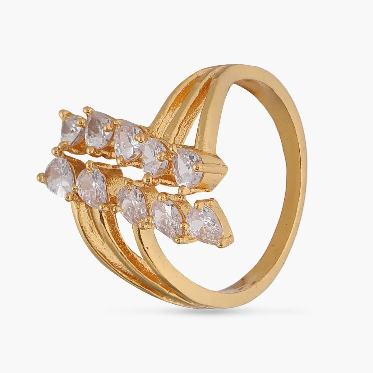 Deepal Delicate CZ Ring