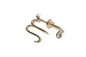 Diamond Zodiac Single Earring Scorpio