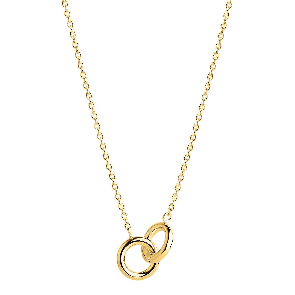 Embrace Necklace (42cm ext) | Yellow Gold