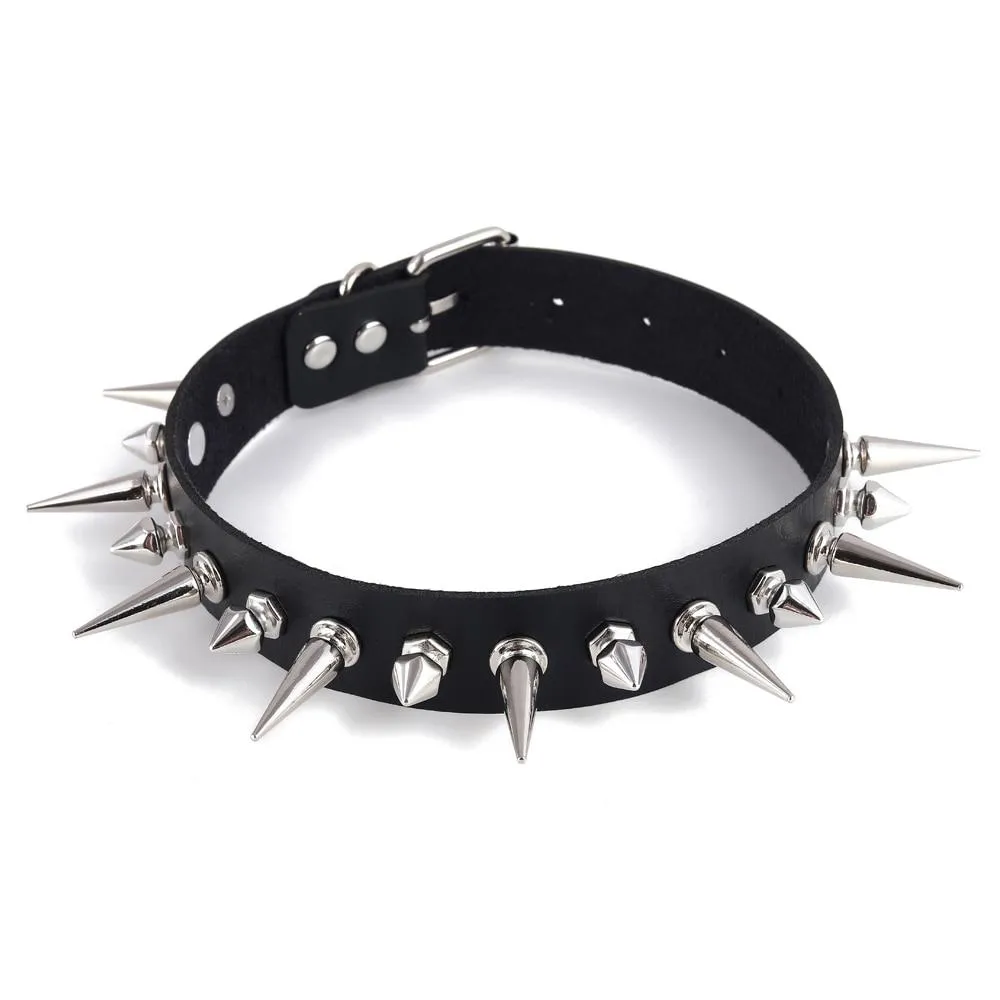 EMO SPIKE CHOKER