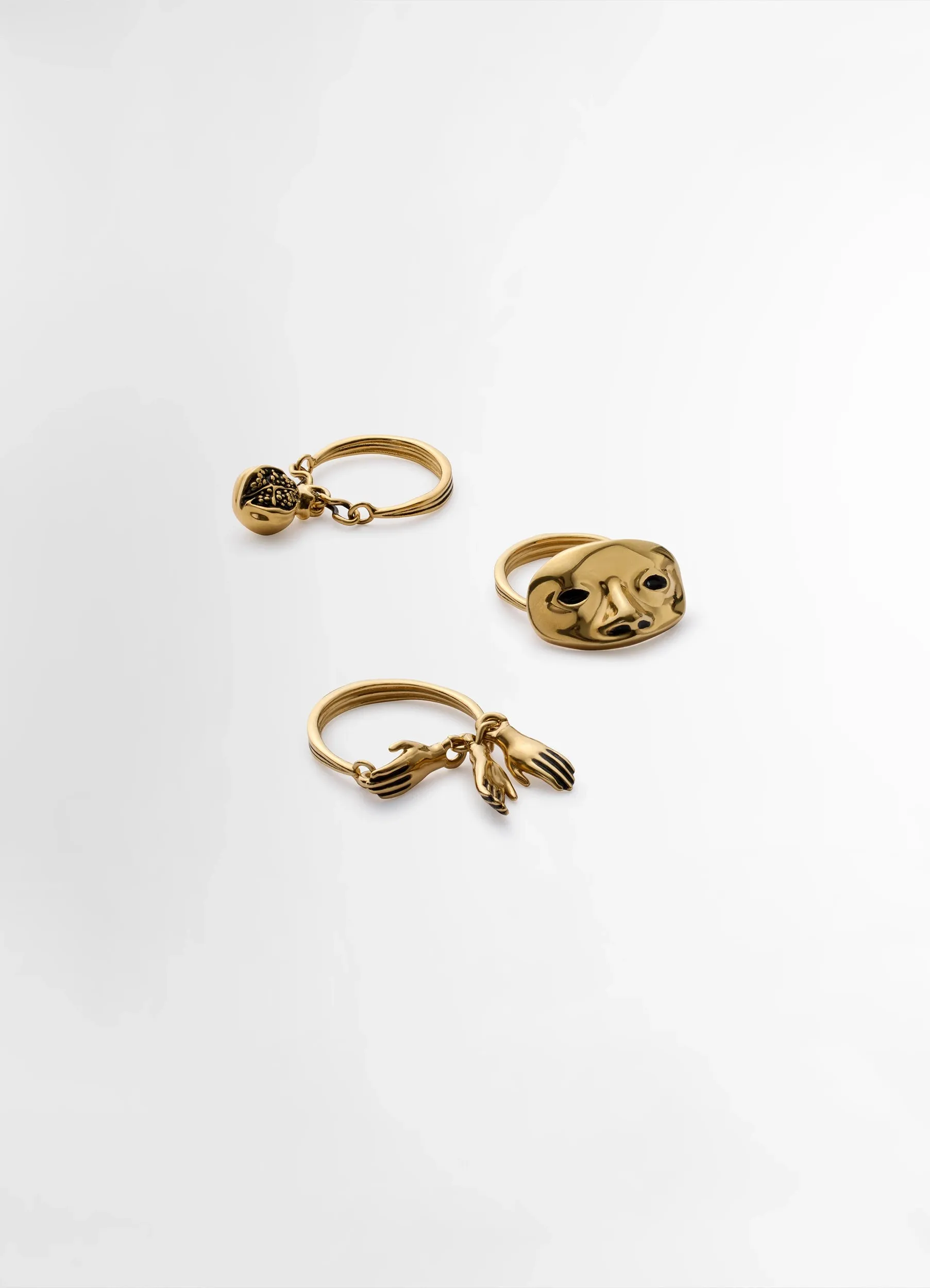 ESTAMPE TRIO RINGS