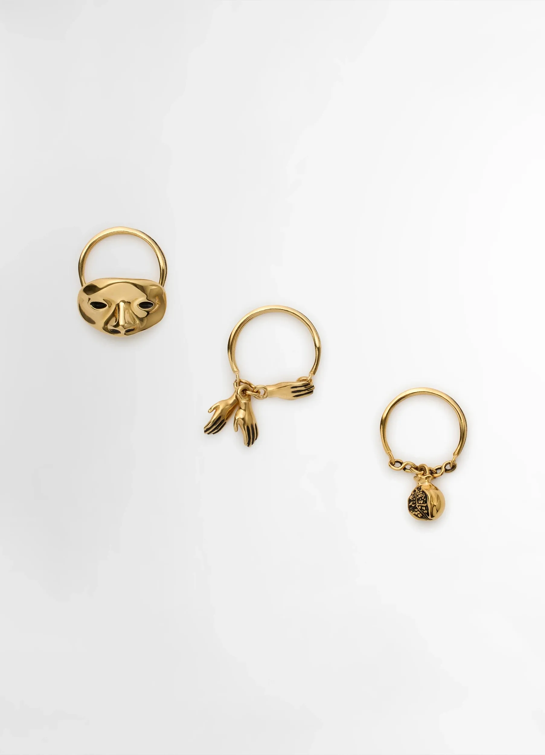 ESTAMPE TRIO RINGS