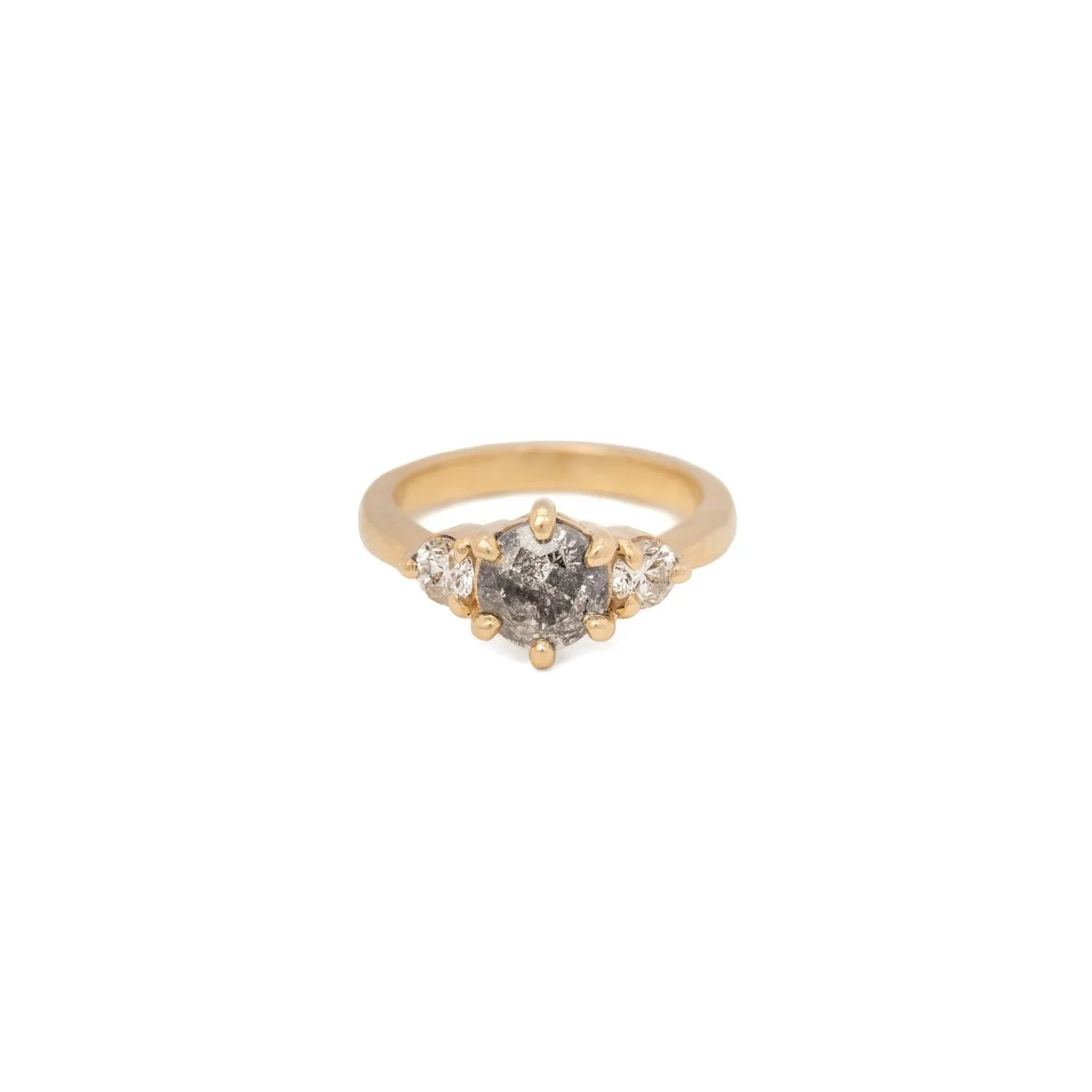 Frankie - Salt And Pepper Diamond Ring