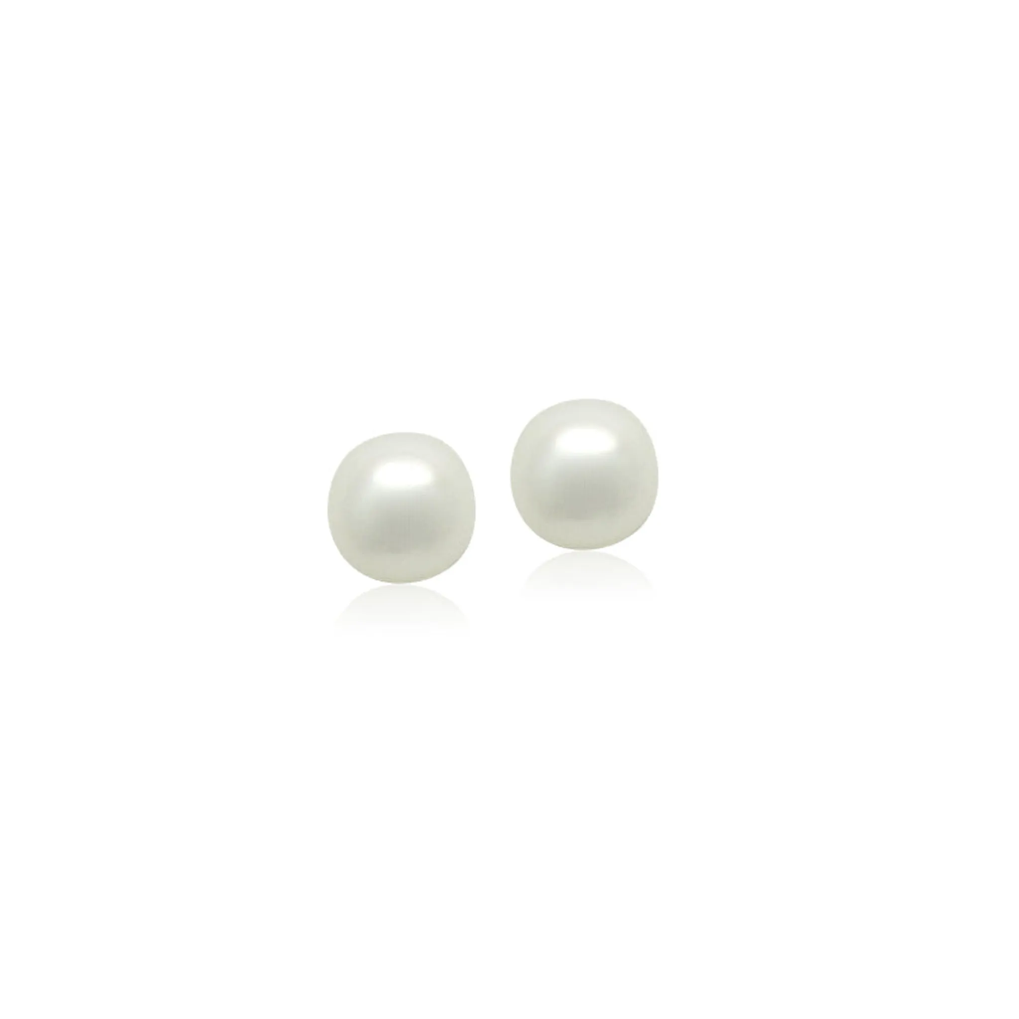 Freshwater Pearl  Round Earrings