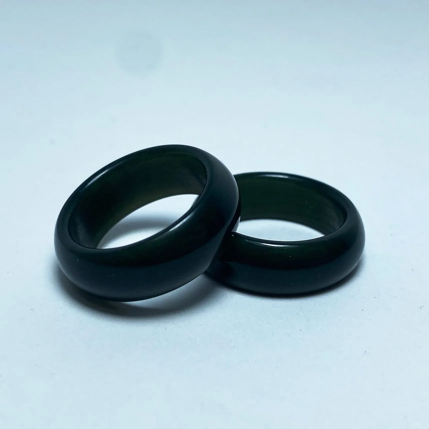 GanQing Dark Jade Ring