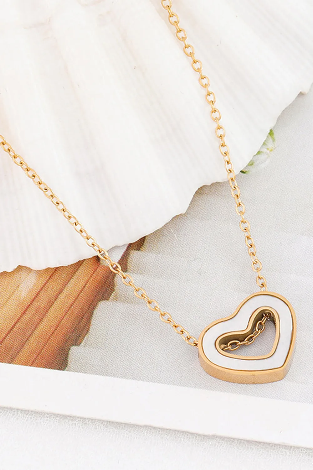 Golden Heart Necklace