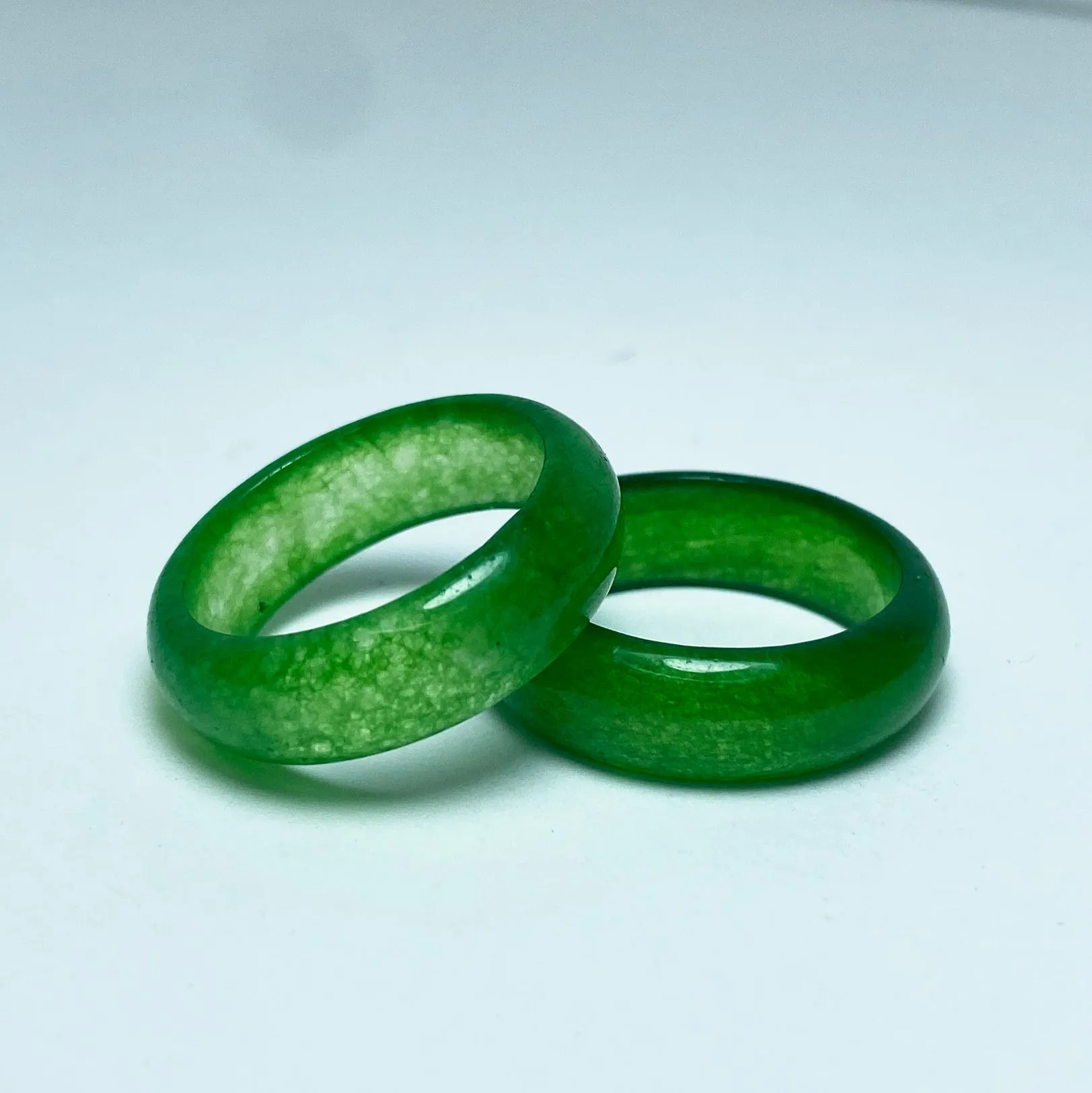 Hetian Green Jade Ring