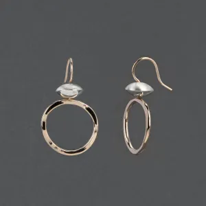 HILMA TWO TONE EARRING