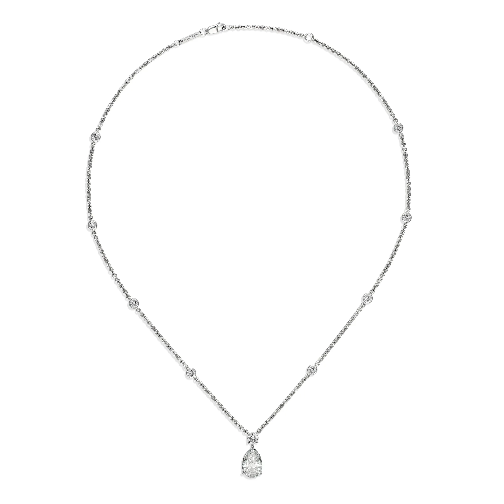 Hot Rocks® Collection Diamond Necklace | White Gold