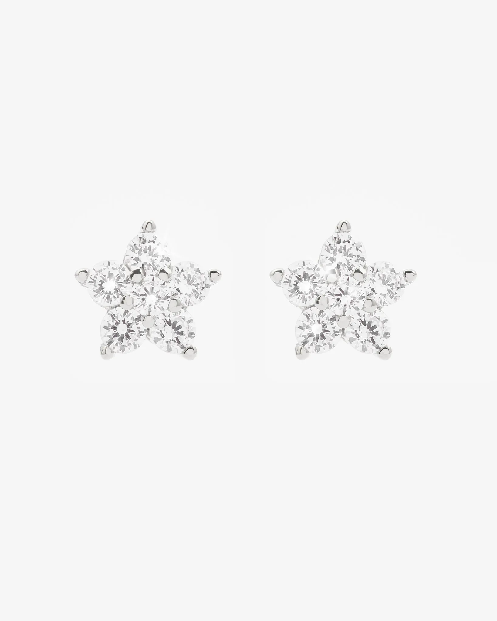 Iced Flower Earrings