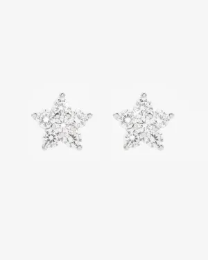 Iced Flower Earrings