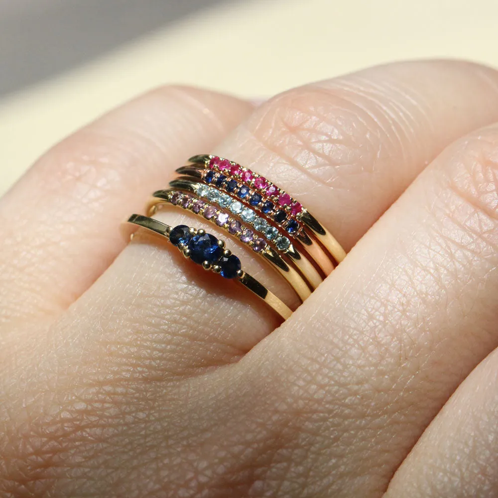 Kelly ring with Amethyst