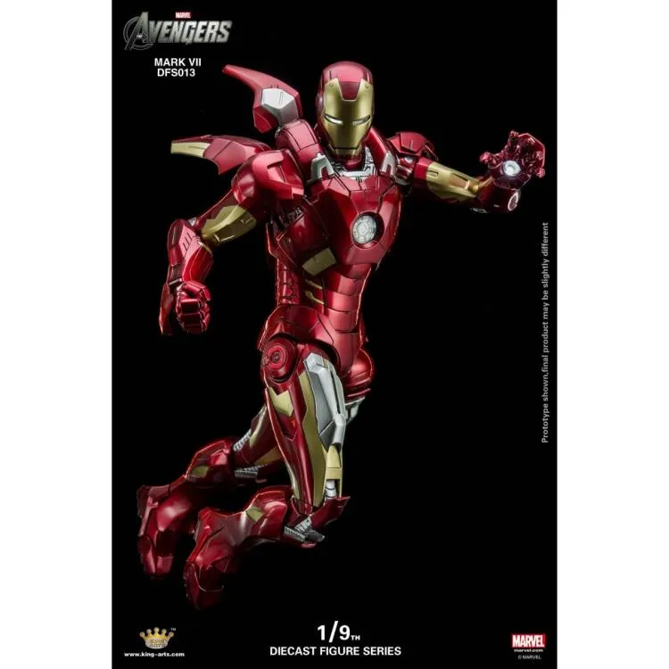 KING ARTS IRON MAN MARK VII - MARK 7 VIP VERSION 1/9 SCALE - DFS013V