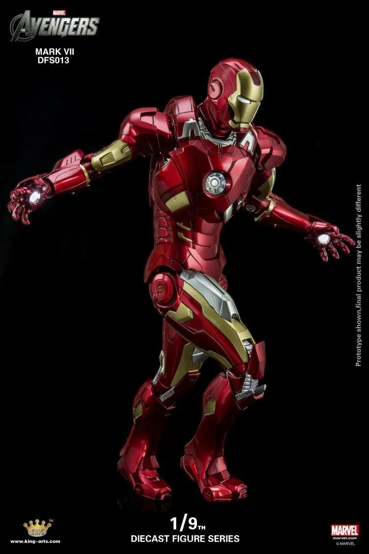 KING ARTS IRON MAN MARK VII - MARK 7 VIP VERSION 1/9 SCALE - DFS013V