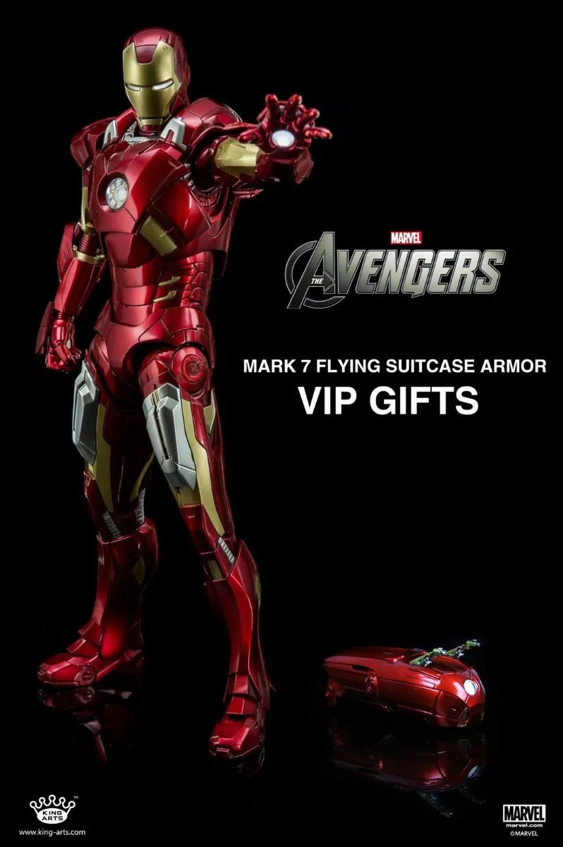 KING ARTS IRON MAN MARK VII - MARK 7 VIP VERSION 1/9 SCALE - DFS013V