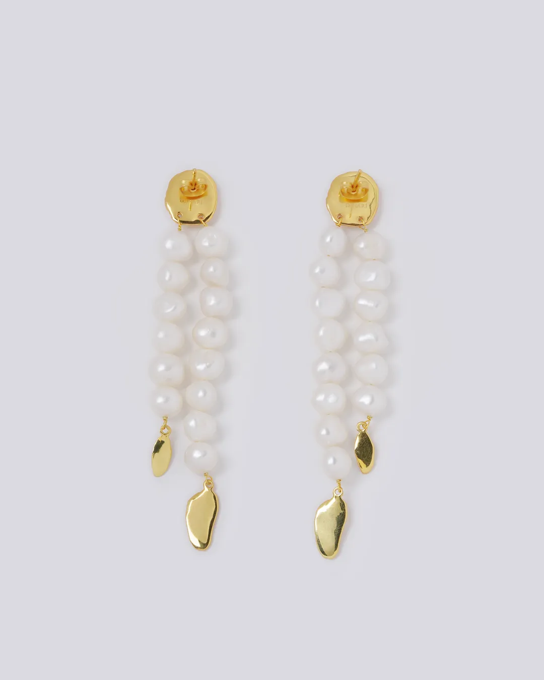 Long Baroque Pearl Earrings