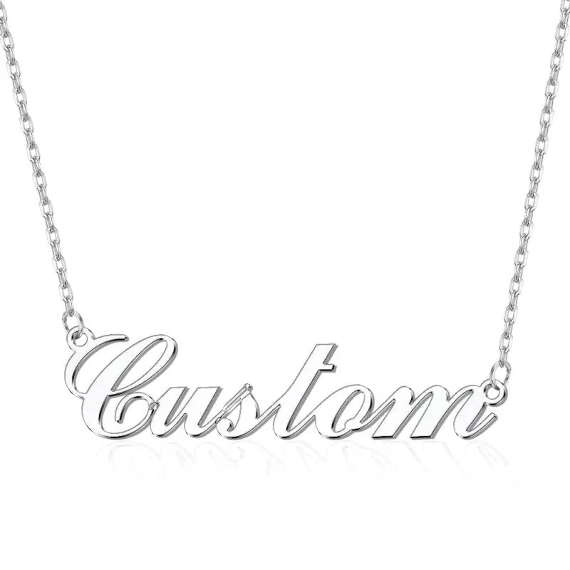 Maiden Art - Personalized Name Necklace | 18k gold, silver, rose gold - customizable lengths (14-24 inches)-Perfect Gift for a timeless memory, and style, for any special occasion