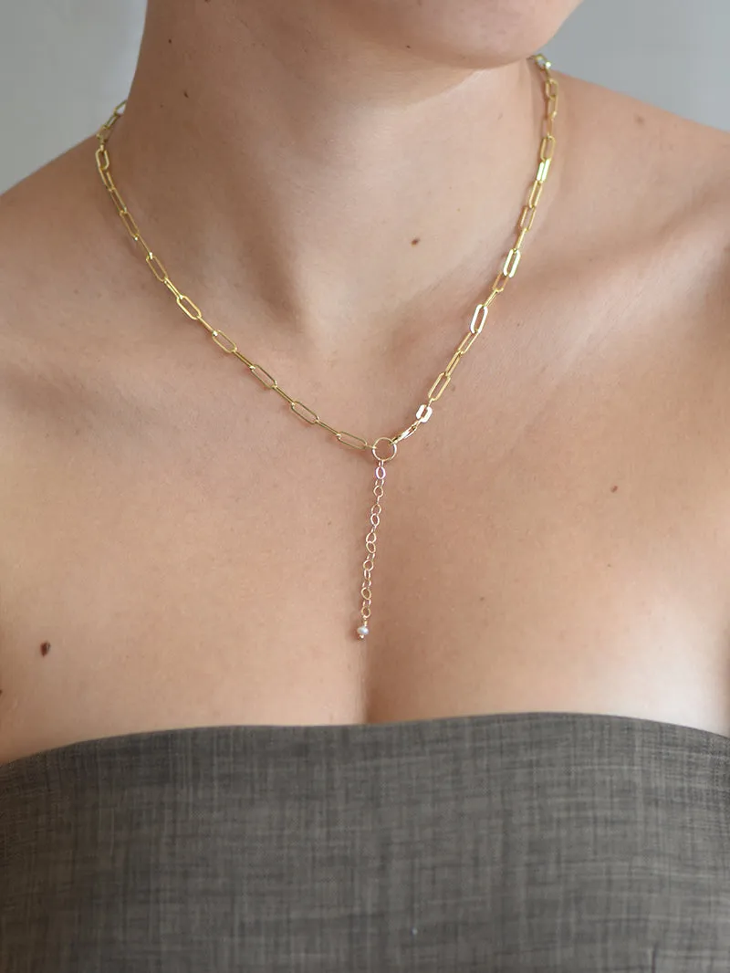 Milano Necklace - 14k Gold