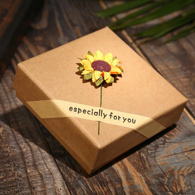 Minimalist Sunflower Flower Alloy Electroplating Necklaces