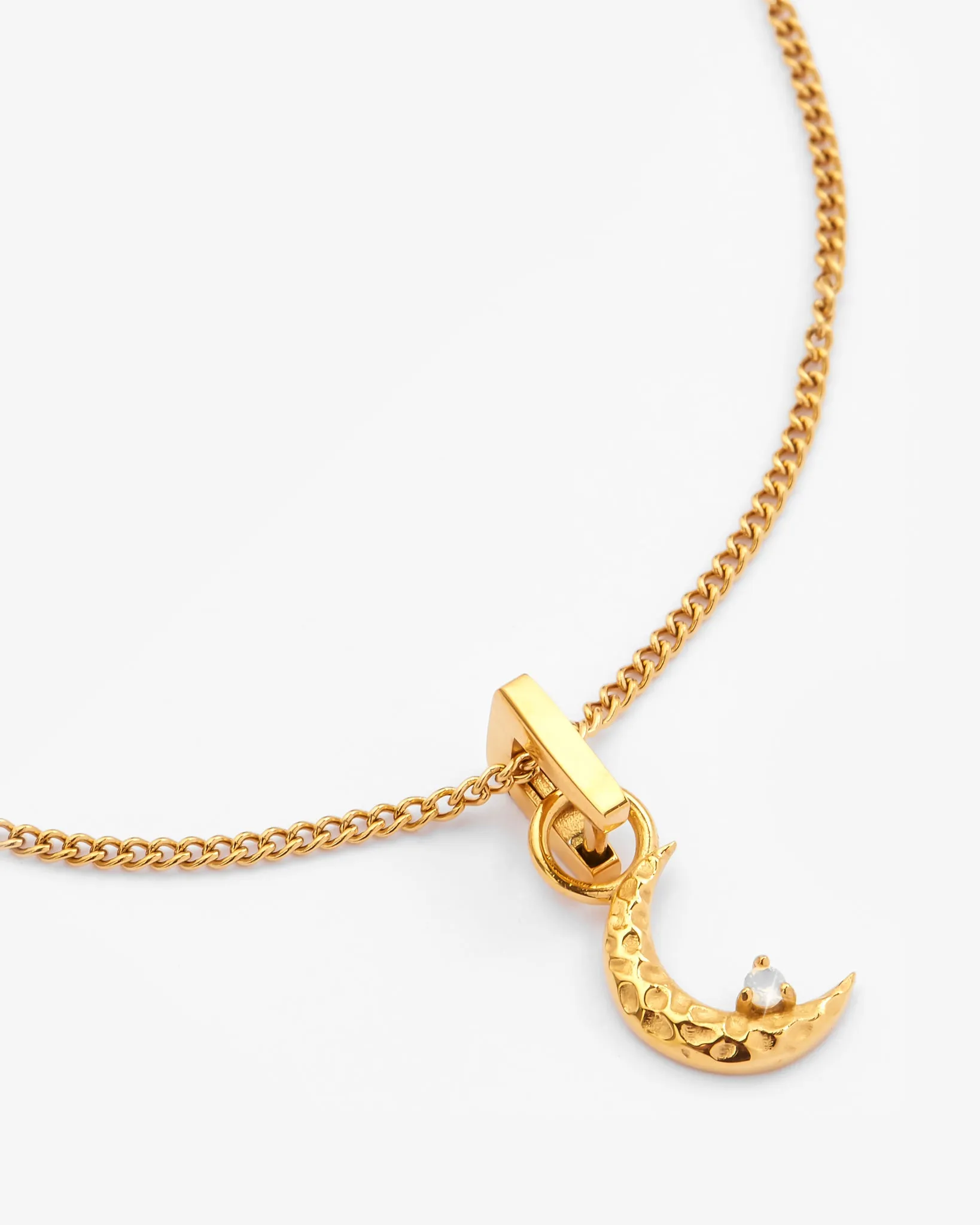 Moon Necklace - Gold