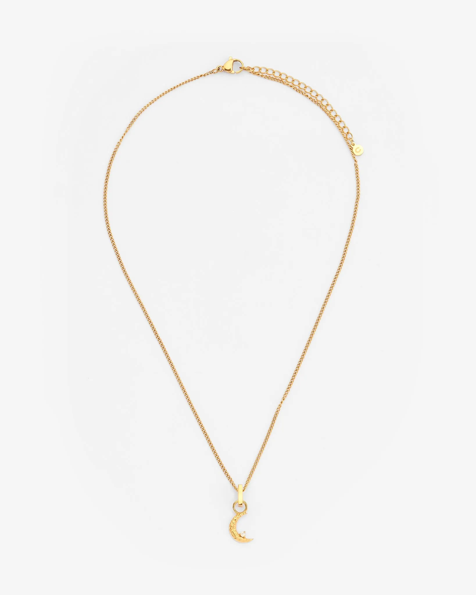 Moon Necklace - Gold