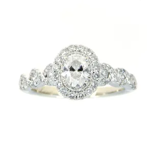 Neil Lane Oval Diamond Engagement Ring