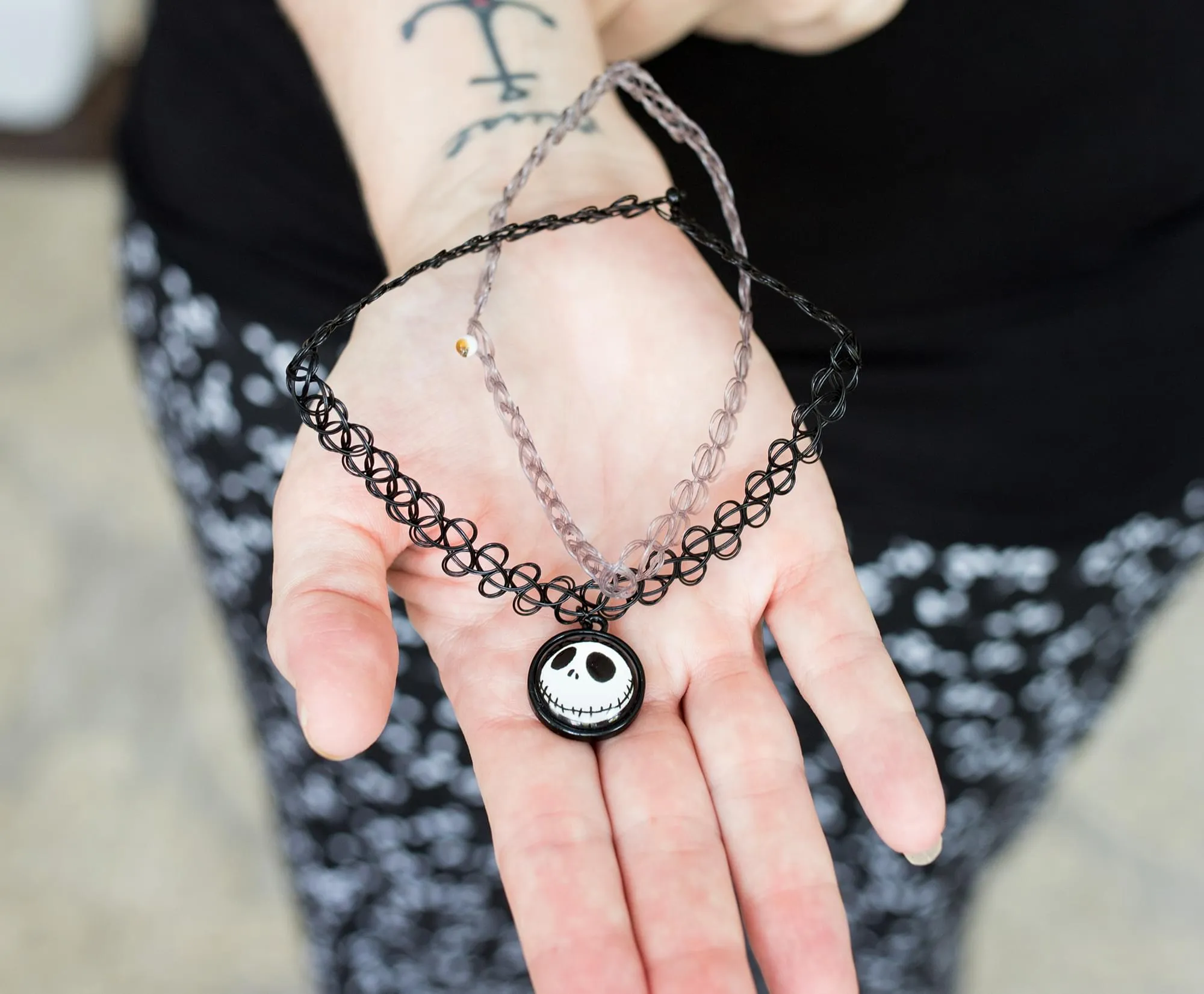 Nightmare Before Christmas Choker Necklace: Jack